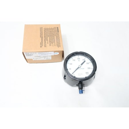 Ashcroft 4-1/2IN 1/4IN 0-400KPA NPT PRESSURE GAUGE 45-1279-AS-02L-400KP